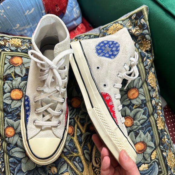 Sneakers converse chuck taylor all star US 7 / White converse sneakers - Picture 3 of 10